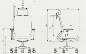 Chair Dimension